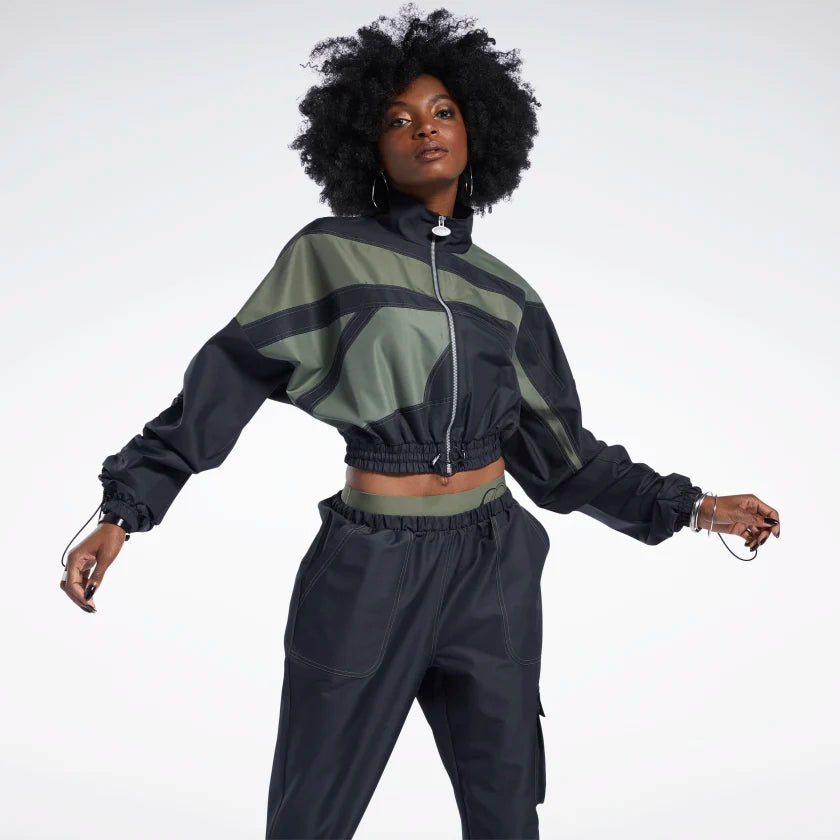 Cardi B Woven Satin Jacket (Reebok)
