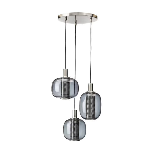 HÖGVIND Pendent lamp with 3 lamps