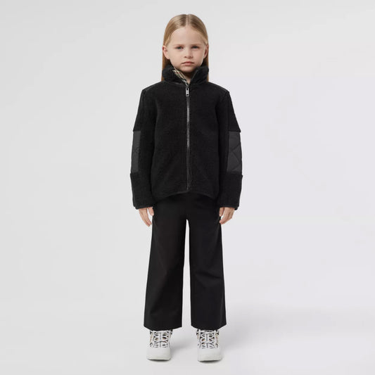 Monogram Motif Cotton Trousers