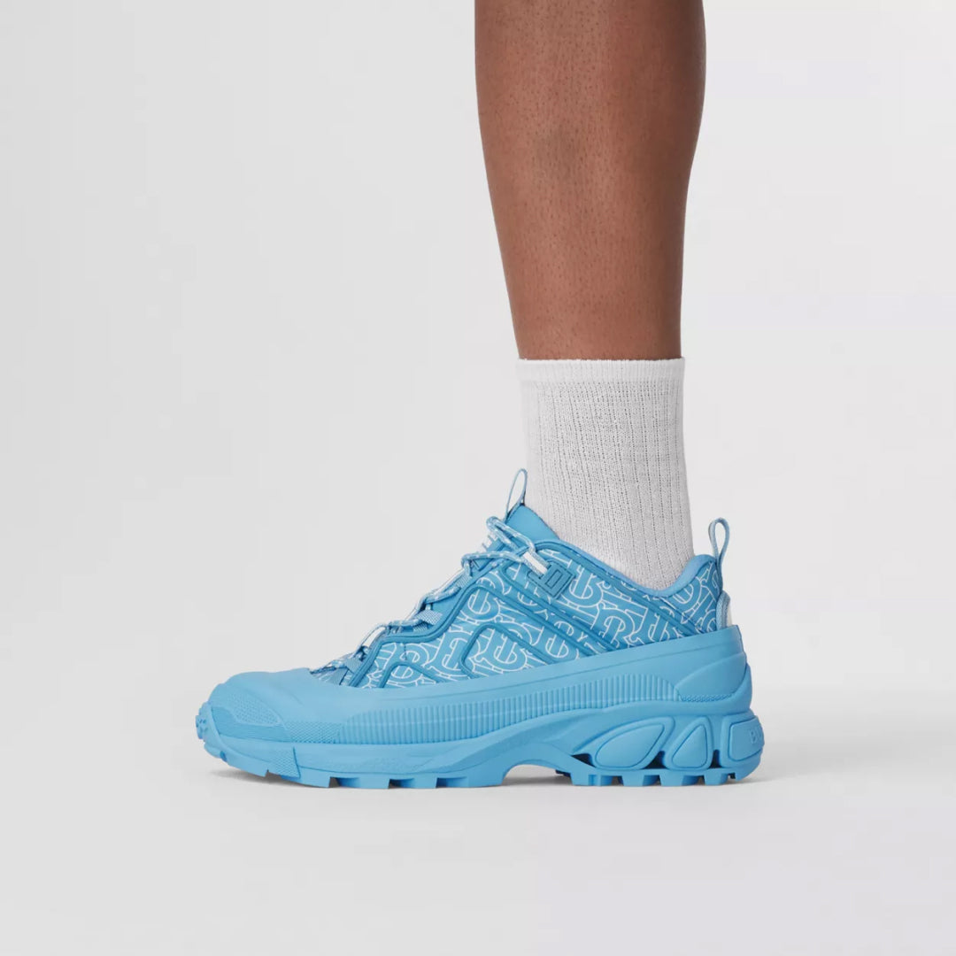 Monogram Print Nylon Arthur Sneakers