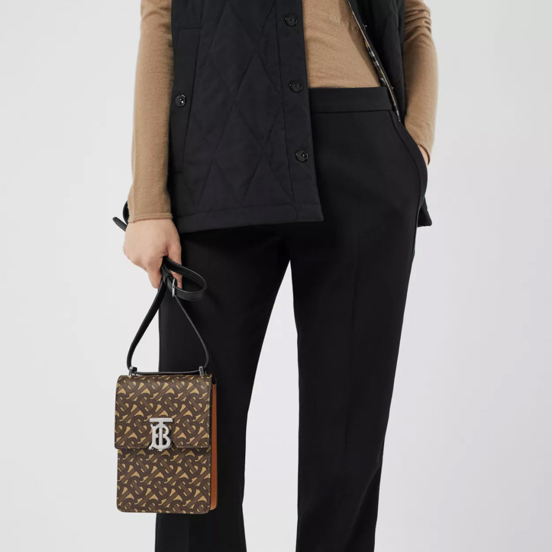 Monogram Print Robin Bag