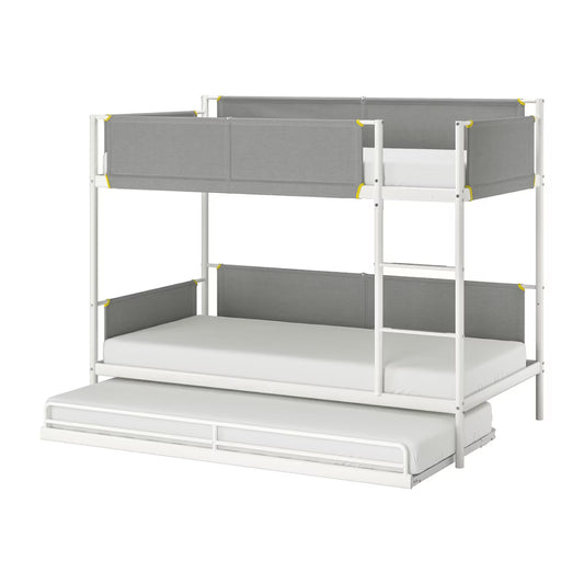 VITVAL Bunk bed frame with underbed