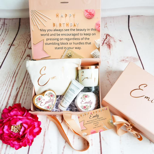 Birthday Gift for her, Personalised Gift Box, Happy Birthday Gift, Birthday Gift For Her, Candle Gift Set, Gift Set For Her, Gift Set