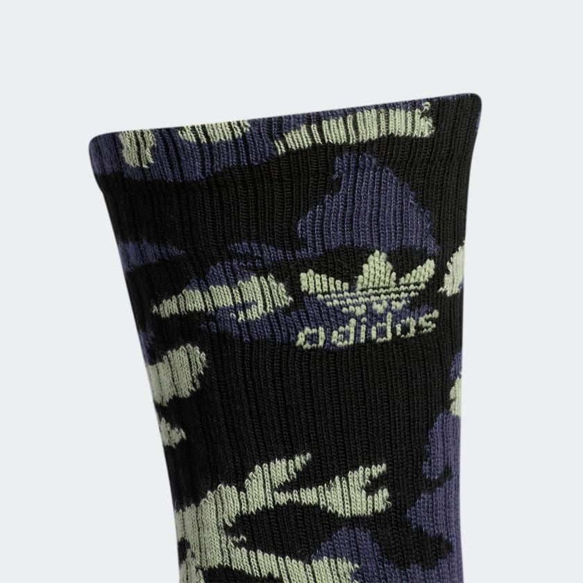 Camo Crew Socks 3 Pairs (Adidas)
