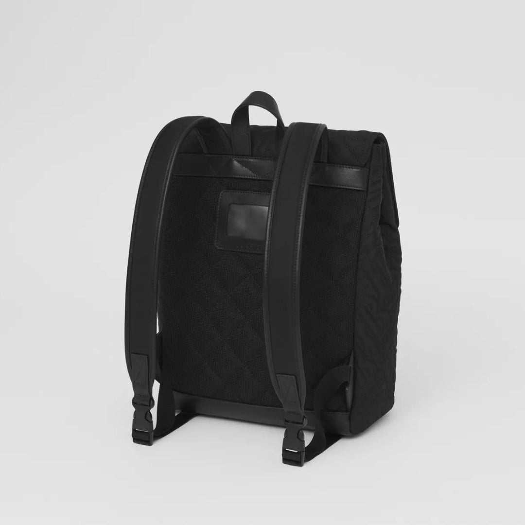 Monogram Quilted Nylon Backpac
