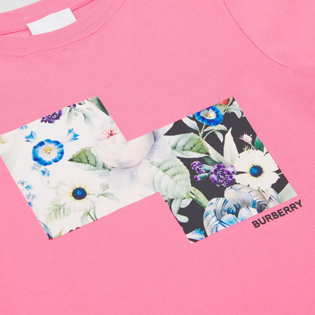 Montage Print Cotton T-shirt