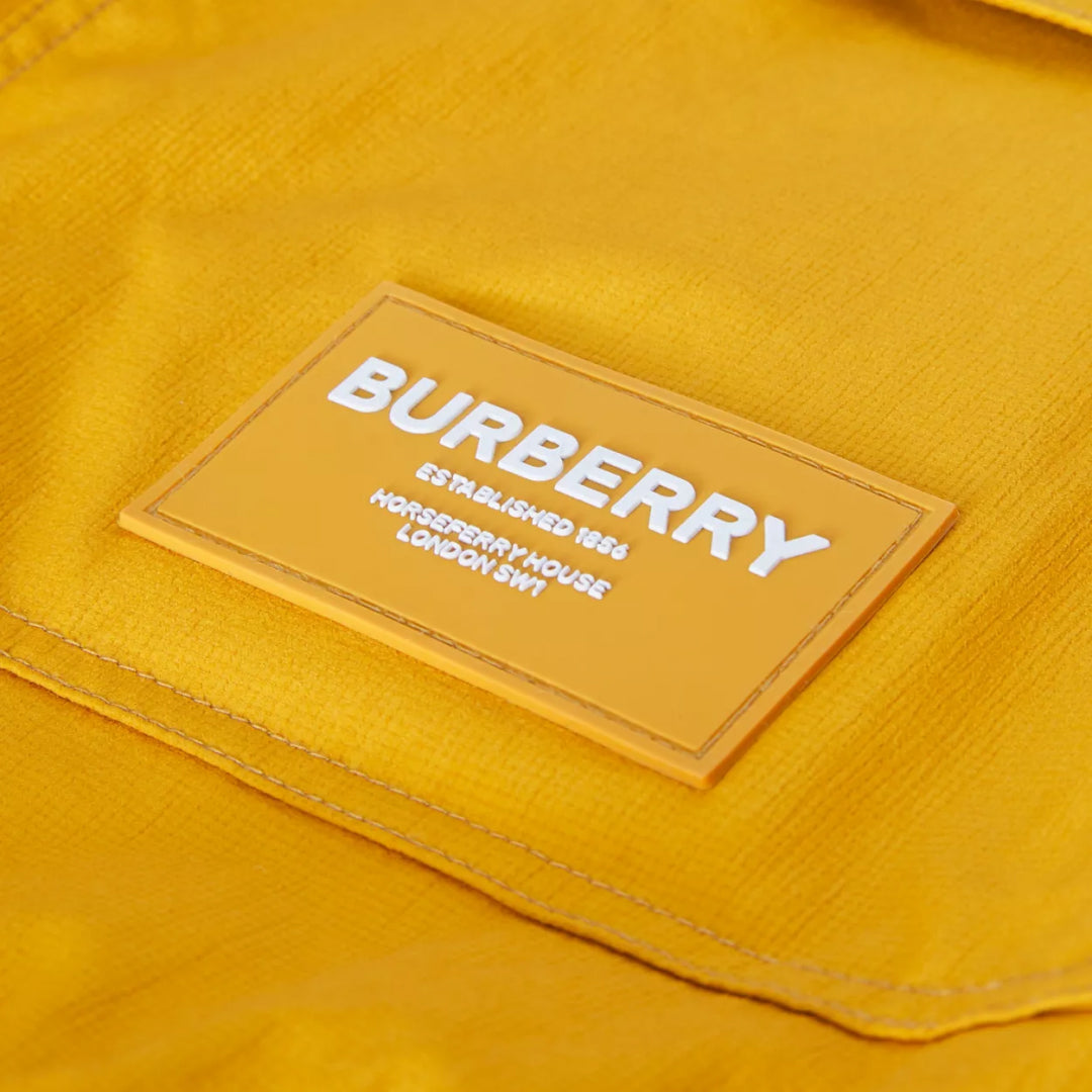 Reversible Nylon and Check Cotton Hooded Jacket