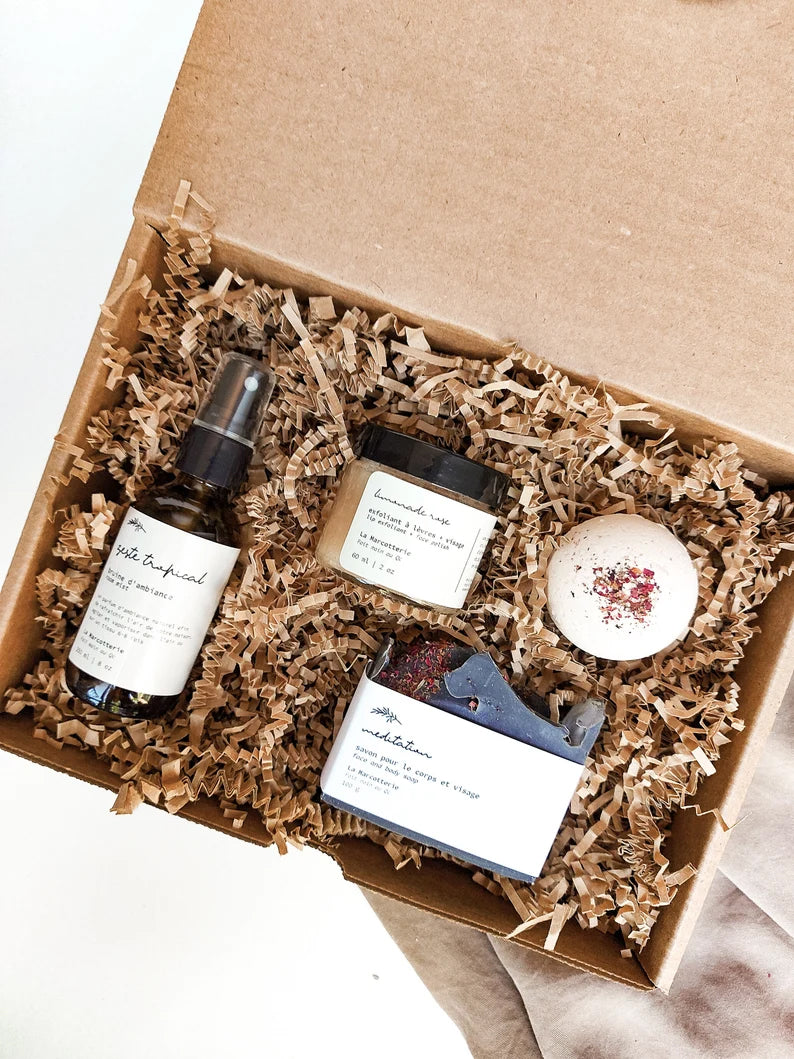 Self care gift box | spa gift for her - Congratulations gift basket - Mother's Day care package - thank you pamper set - mom birthday gift