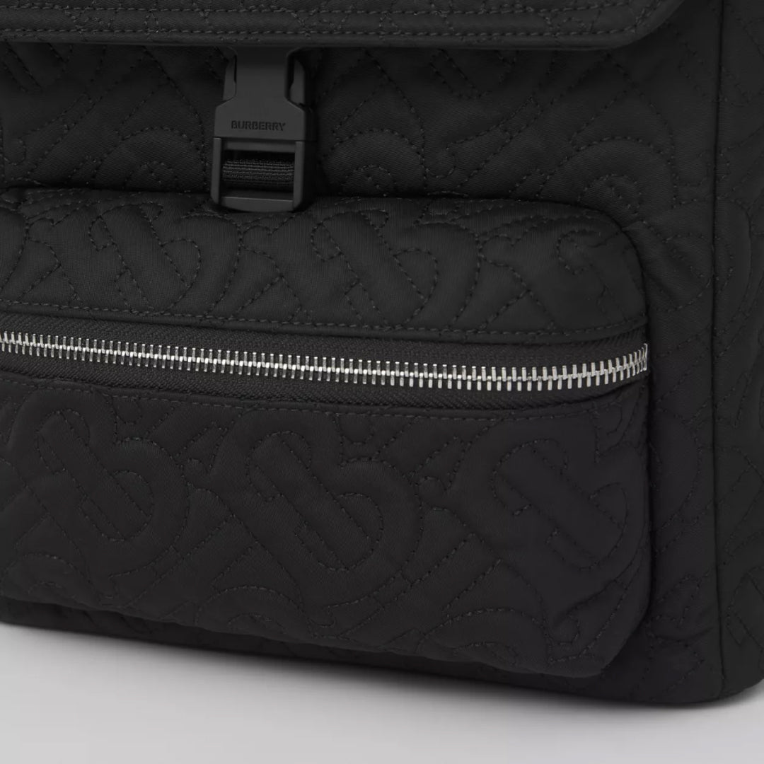 Monogram Quilted Nylon Backpac