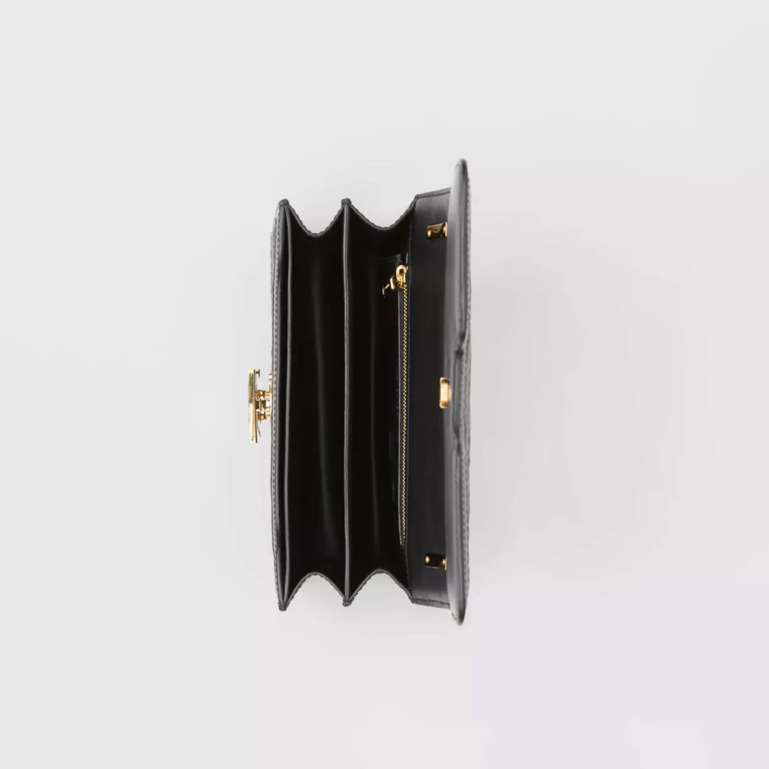 Small Quilted Monogram Lambskin TB Bag