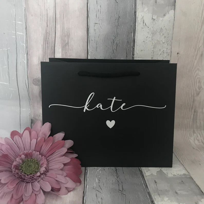 Personalised Name Gift Bag, Birthday Gift Bag, Special Occasion Gift Bag, Personalised Gift Bag