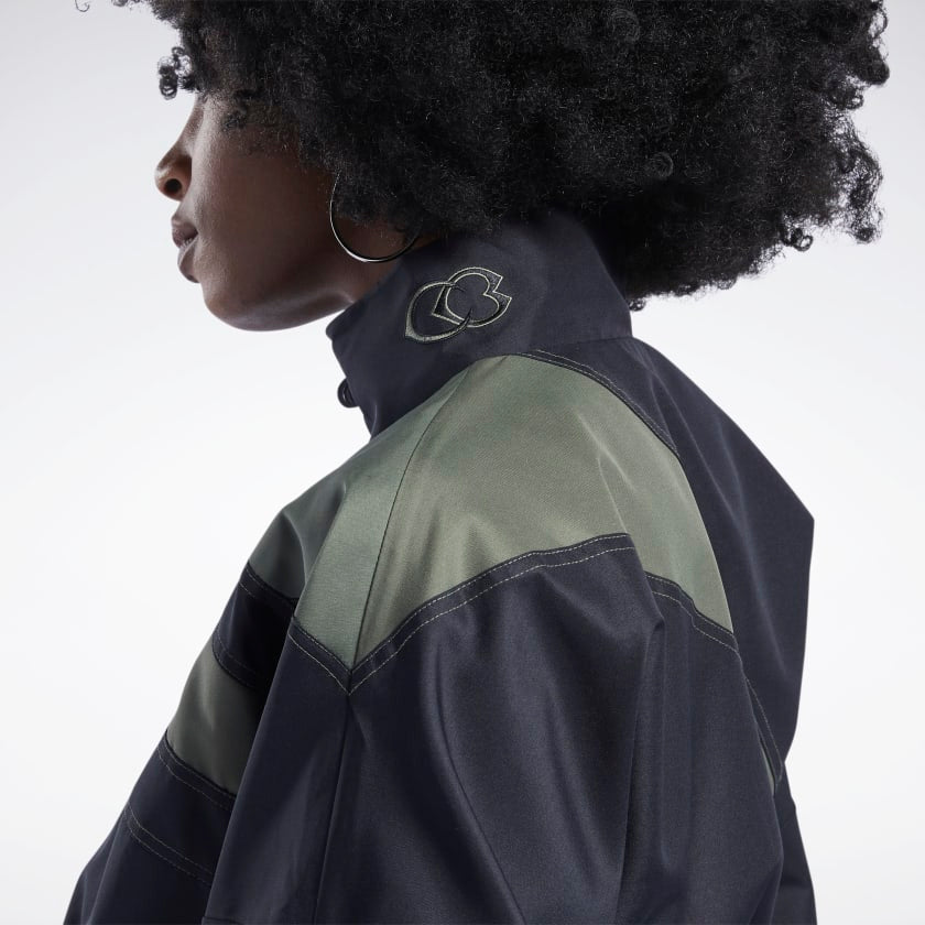 Cardi B Woven Satin Jacket (Reebok)