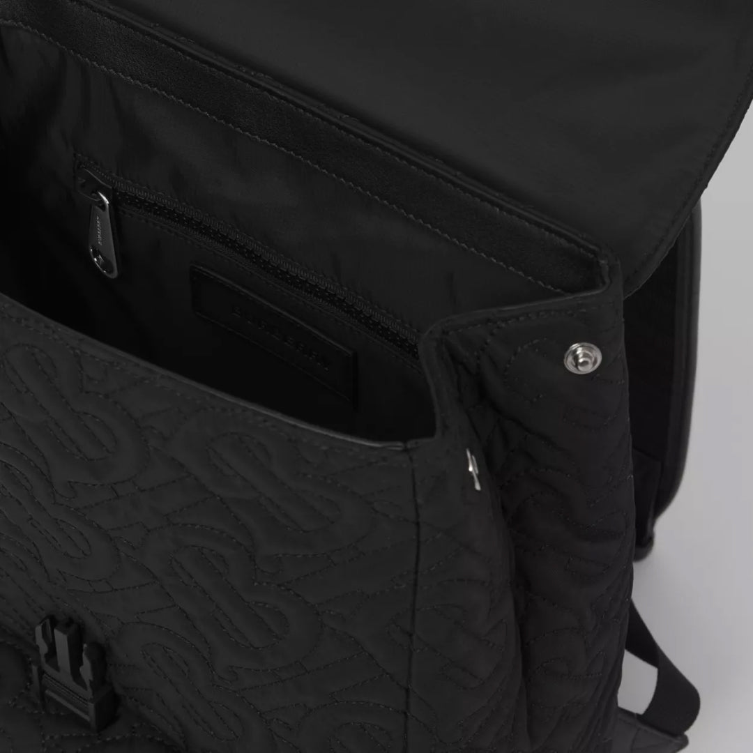 Monogram Quilted Nylon Backpac