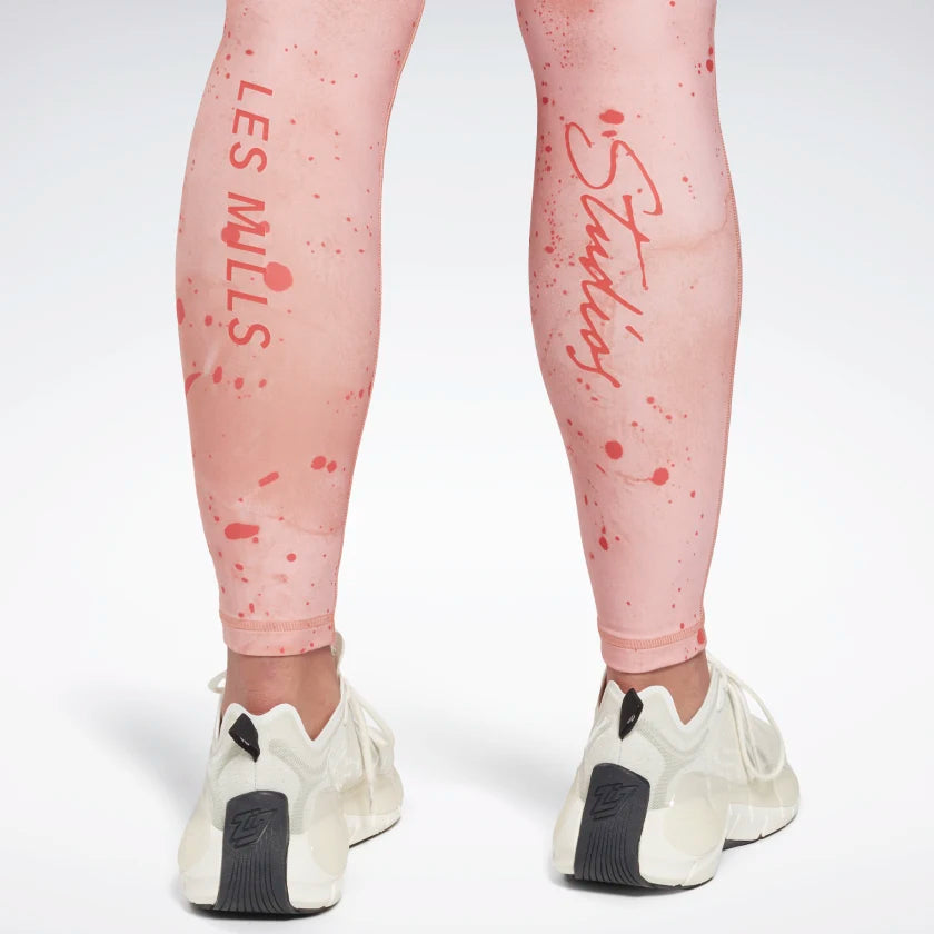 Les Mills® Lux Bold High-Waisted Printed Tights (Reebok)