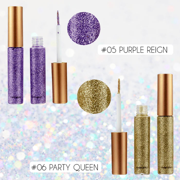 METALLIC GLITTER LIQUID EYELINER