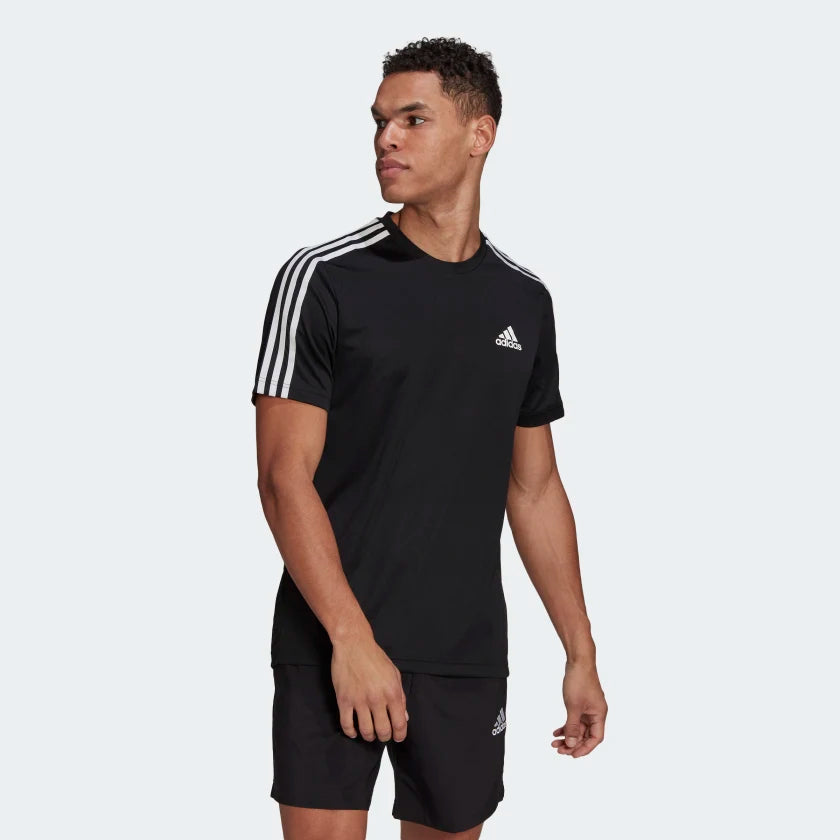 Aeroready Designed To Move Sport 3-Stripes Tee (Adidas)