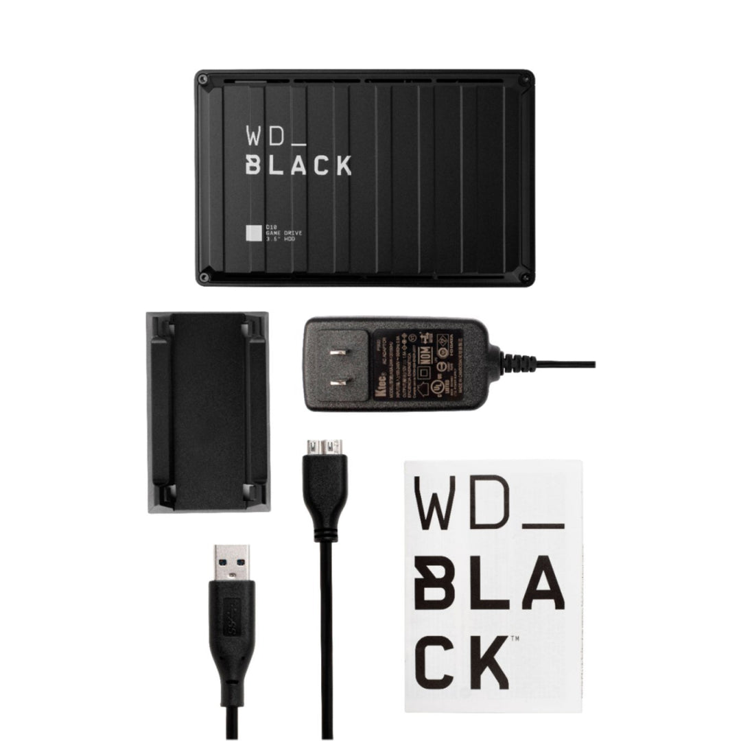 WD BLACK D10 8TB USB 3.2 Hard Drive
