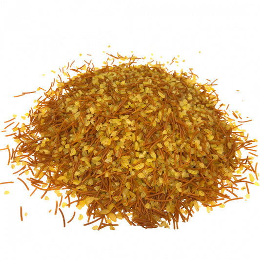 Amber bulgur with vermicelli