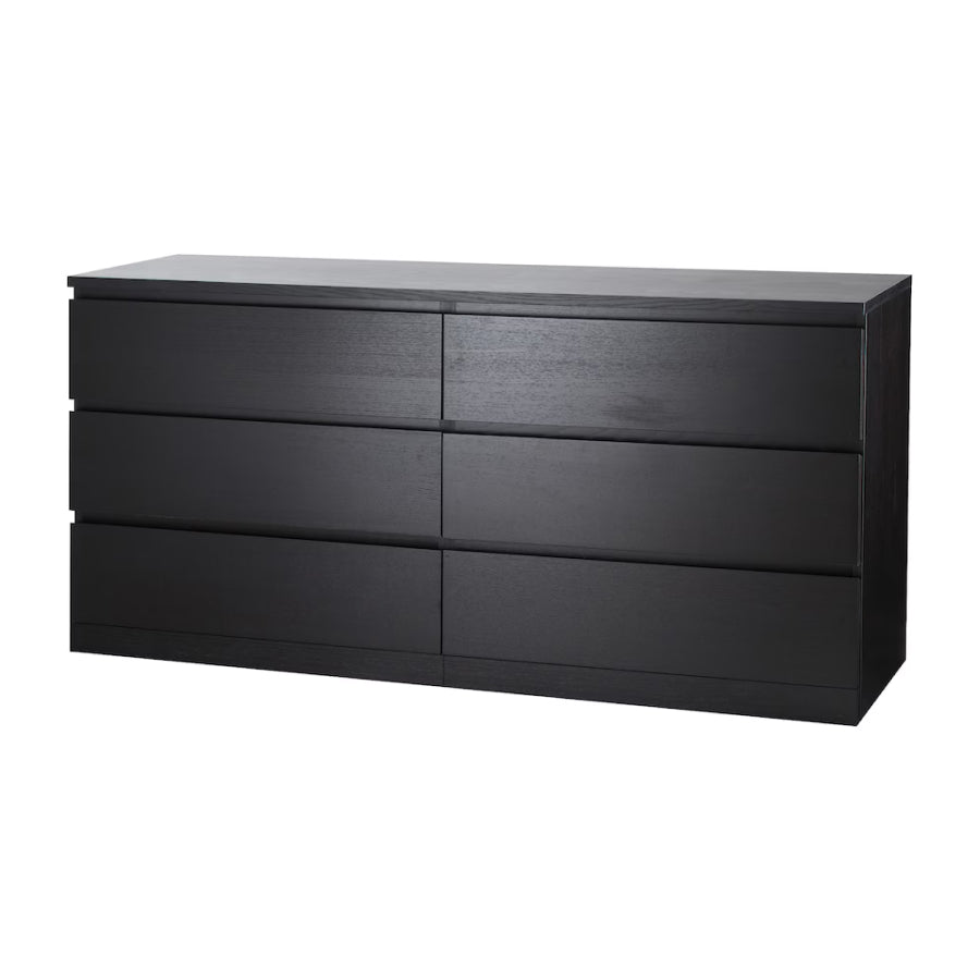 MALM 6-drawer dresser