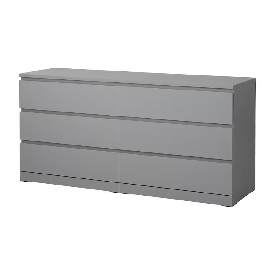 MALM 6-drawer dresser