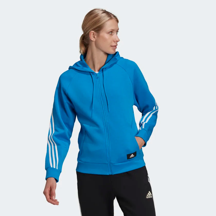 Sportswear Future Icons 3-Stripes Hooded Track Top (Adidas)