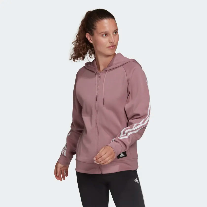 Sportswear Future Icons 3-Stripes Hooded Track Top (Adidas)