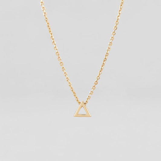 Elegant Triangle Pendant