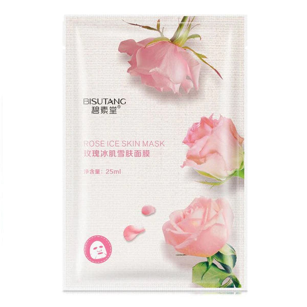 1PCS FACE MOISTURIZING HYDRATING PLANT MASK TISSUE HYALURONIC ACID ALOE MASK ALGINATE COLLAGEN MASK WHITENING SKINCARE TSLM1