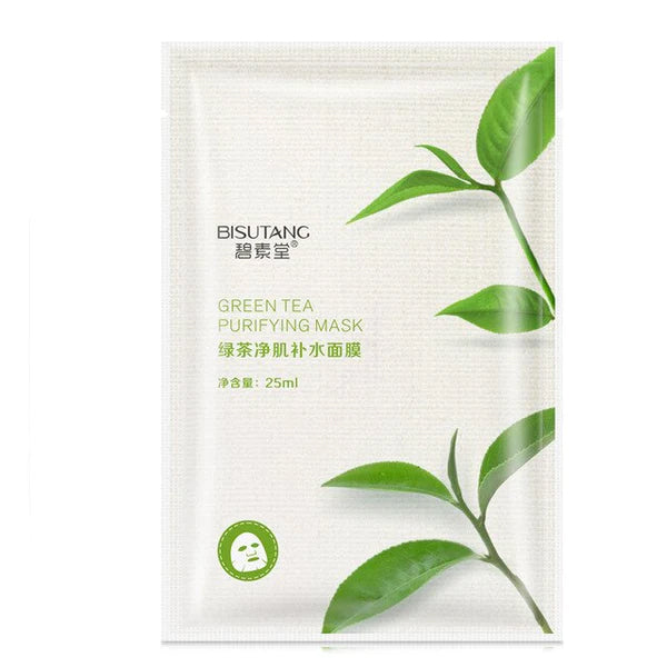 1PCS FACE MOISTURIZING HYDRATING PLANT MASK TISSUE HYALURONIC ACID ALOE MASK ALGINATE COLLAGEN MASK WHITENING SKINCARE TSLM1