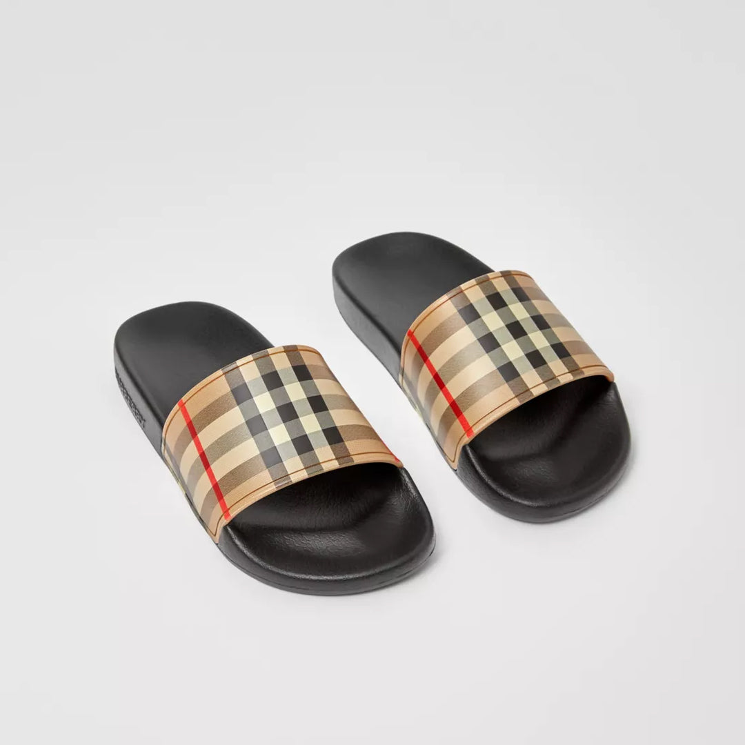 Vintage Check Slides