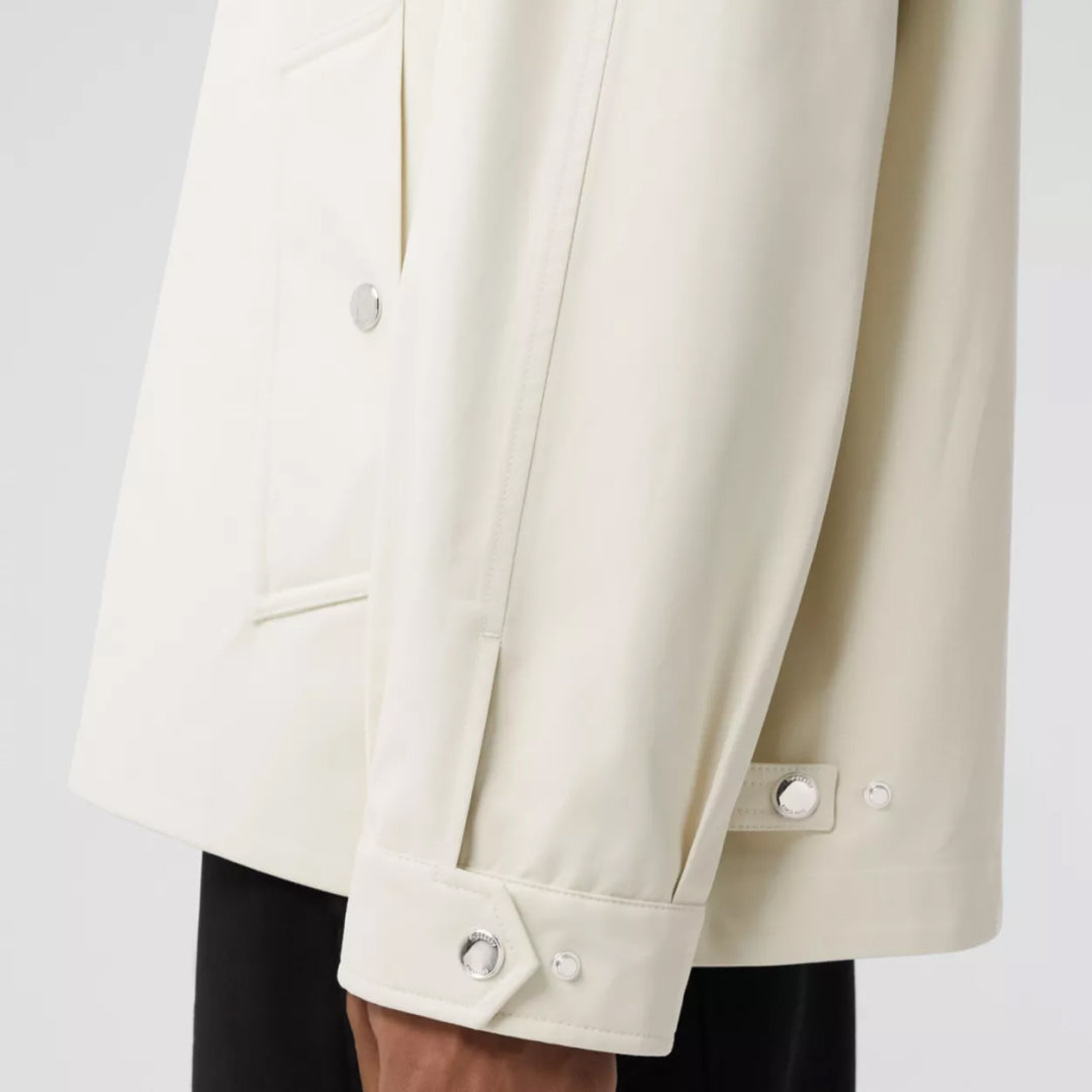 Бавовняна оверсайз куртка Harrington з деталями логотипу