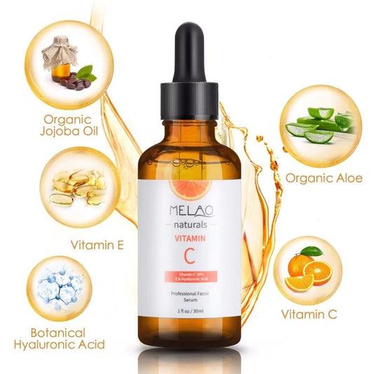 30ML OR 15ML NATURAL VITAMIN C SERUM LIQUID HYALURONIC ACID ESSENCE MOISTURIZNG ANTI AGING ANTI WRINKLE SERUM FOR SKINCARE TSLM2